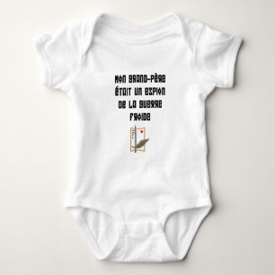 mmfl my grandfather was a cold war spy baby bodysuit