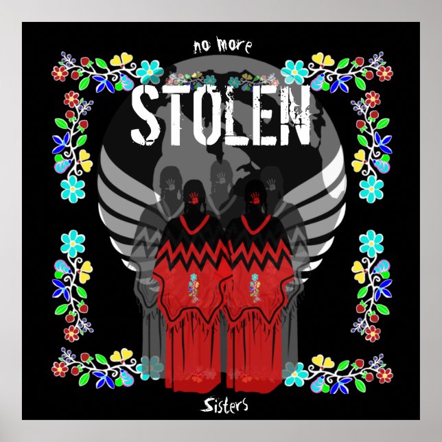 MMIW No More Stolen Sisters Poster (Front)