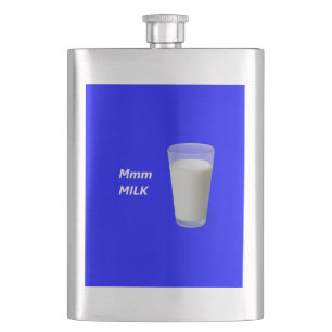 Mmm MILK Hip Flask