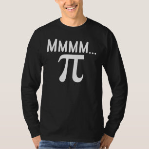 Mmm Pi Funny Pi Day Distressed Vintage Mmmm Pi Mat T-Shirt