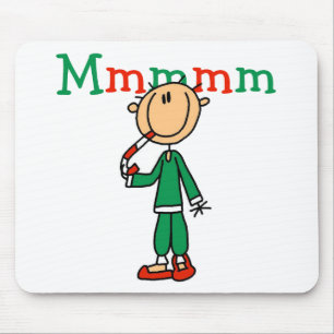Mmmm Candy Canes Tshirts and Gifts Mouse Mat