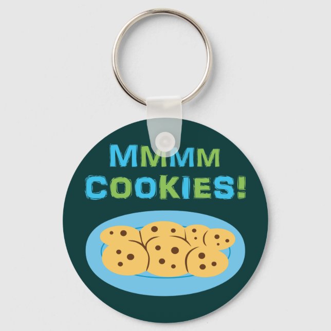 Mmmm Cookies! Key Ring (Front)