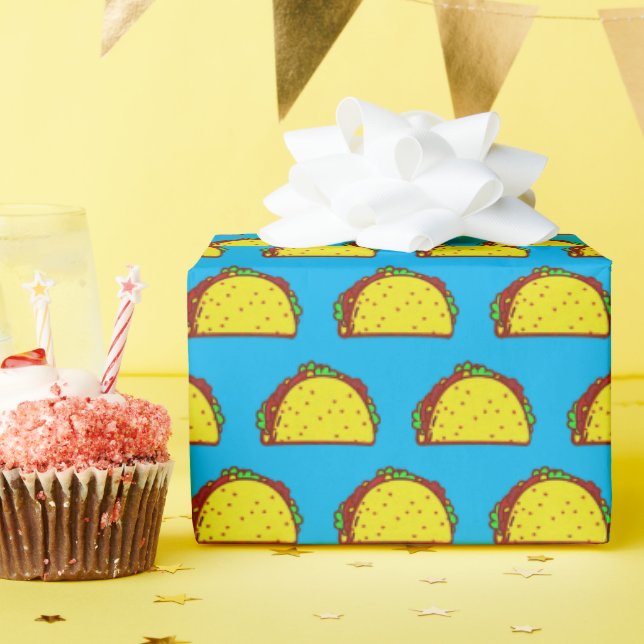 Mmmm Tacos! Wrapping Paper (Birthday Party)