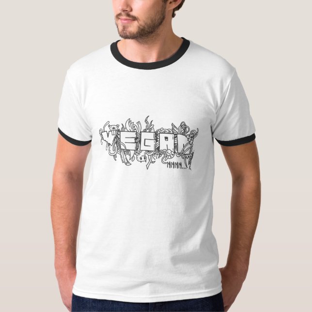 Mmmm, vegan, tasty T-Shirt (Front)