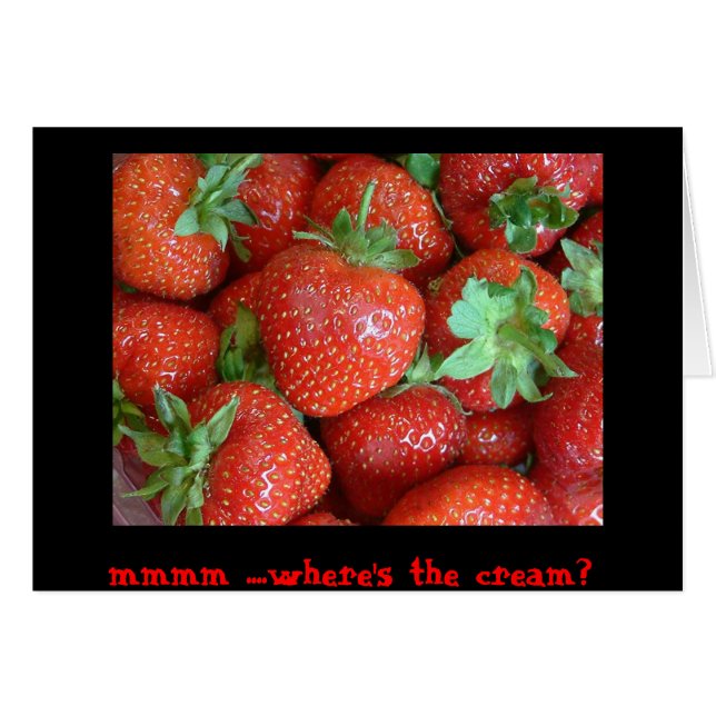 mmmm - where's the cream? (Front Horizontal)