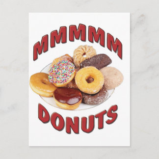 MMMMM DONUTS POSTCARD