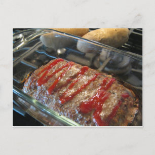 Mmmmm, Meatloaf! Recipe Card