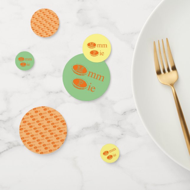 Mmmmm Pie (Thanksgiving)  Confetti (Group)