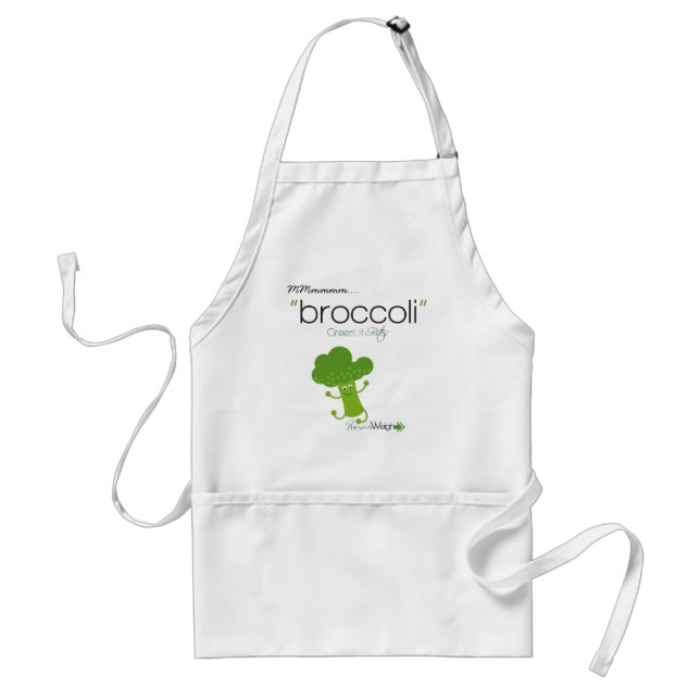 MMmmmm Broccoli Apron (Front)