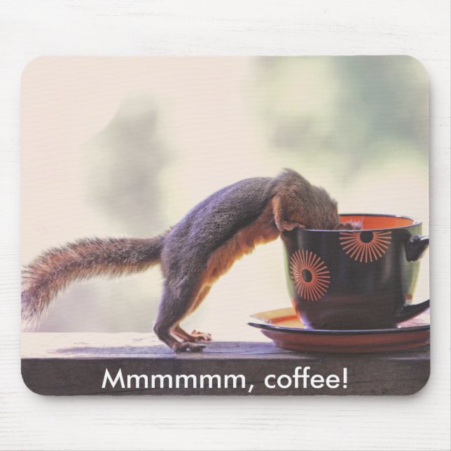 Mmmmmm, Coffee! Mouse Mat (Front)