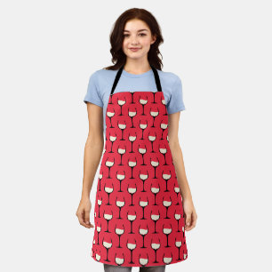 Mmmmmm White Wine Apron