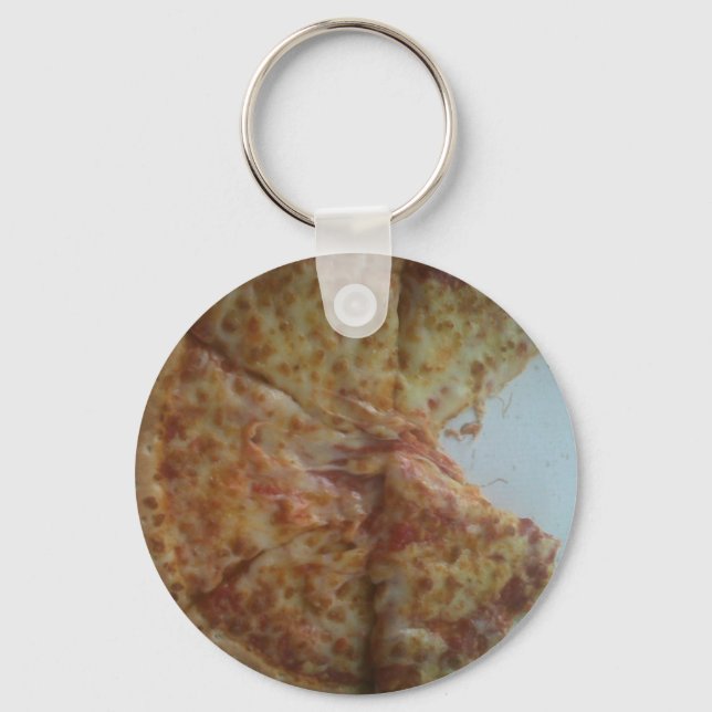 Mmmmmmm.....pizza Key Ring (Front)