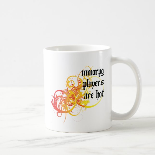MMORPG Players Are Hot Coffee Mug (Right)