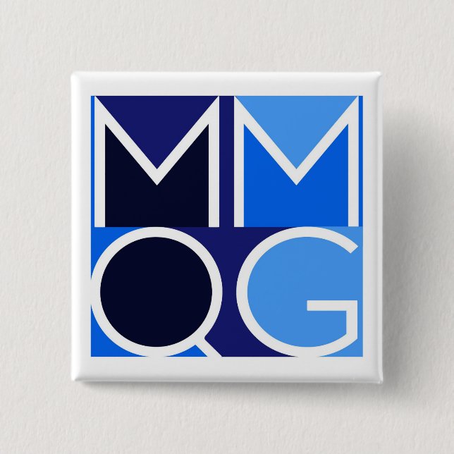 MMQG Magnet 15 Cm Square Badge (Front)