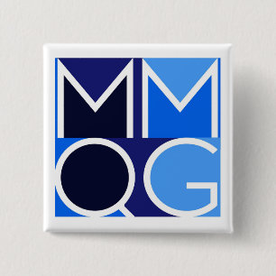 MMQG Magnet 15 Cm Square Badge