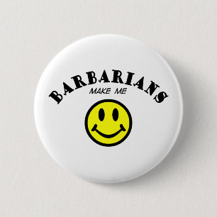 MMS: Barbarians 6 Cm Round Badge