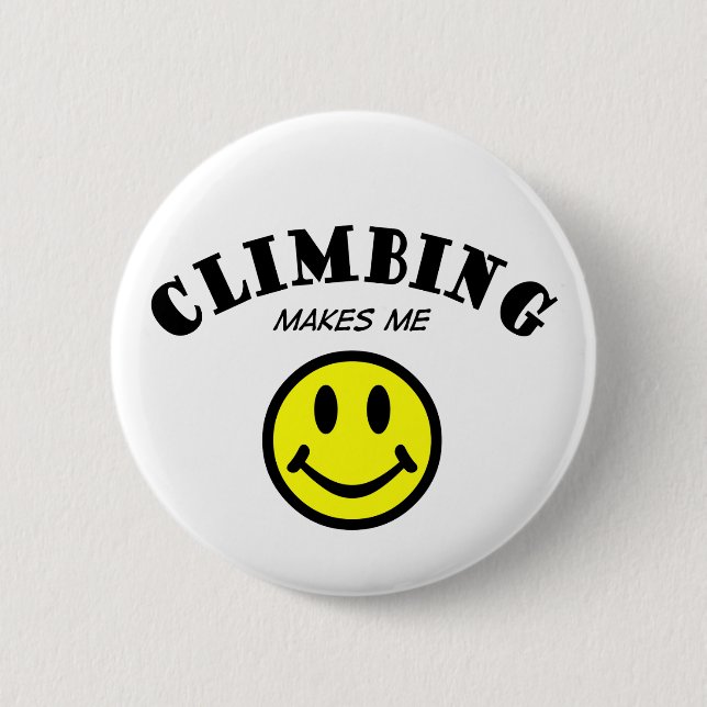 MMS: Climbing 6 Cm Round Badge (Front)