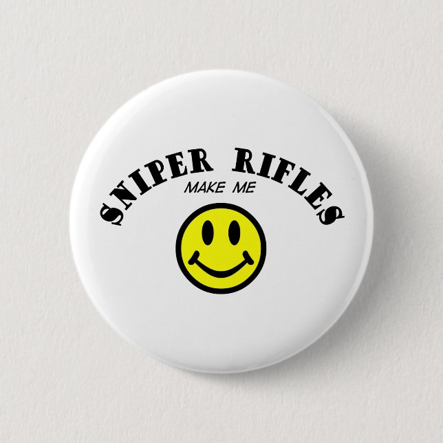 MMS: Sniper Rifles 6 Cm Round Badge (Front)
