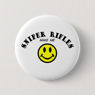 MMS: Sniper Rifles 6 Cm Round Badge