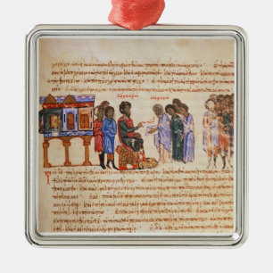 MMS Vitr 26-7 Ambassador from Kiev Sent by King Vl Metal Tree Decoration