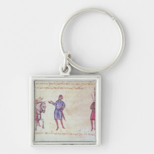 MMS Vitr 26-7 The Byzantine Army Putting to Flight Key Ring