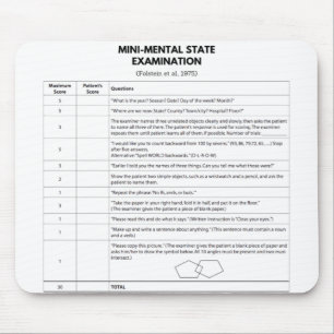 MMSE MOUSE MAT