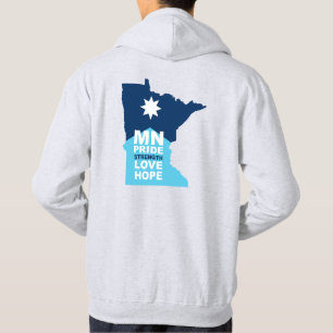 MN Loon Rising - MN Pride, Strength, Love & Hope Hoodie