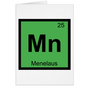 Mn - Menelaus Greek Chemistry Periodic Table