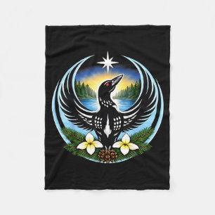 Mn Rebel Loon Alliance T-shirt_1.png Fleece Blanket