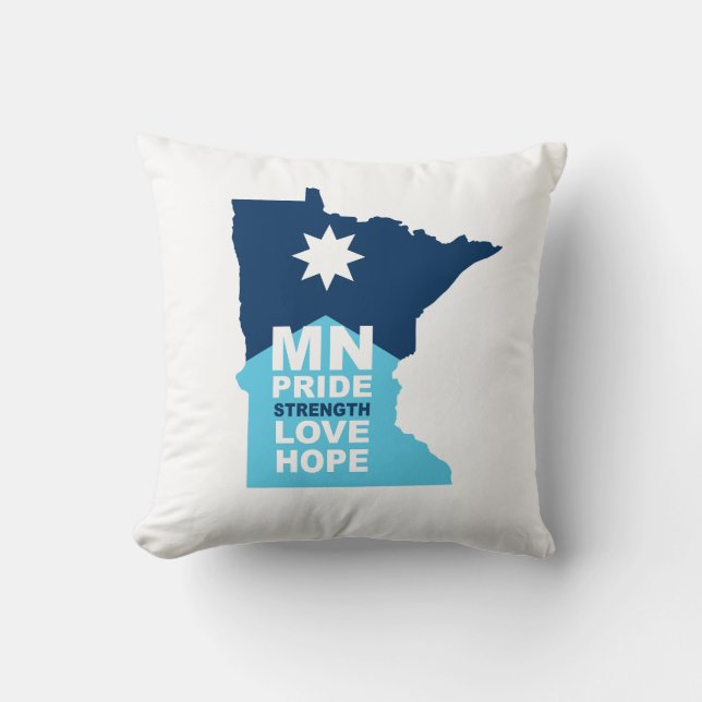 MN Strong  Cushion (Front)