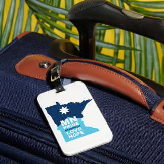 MN Strong Luggage Tag