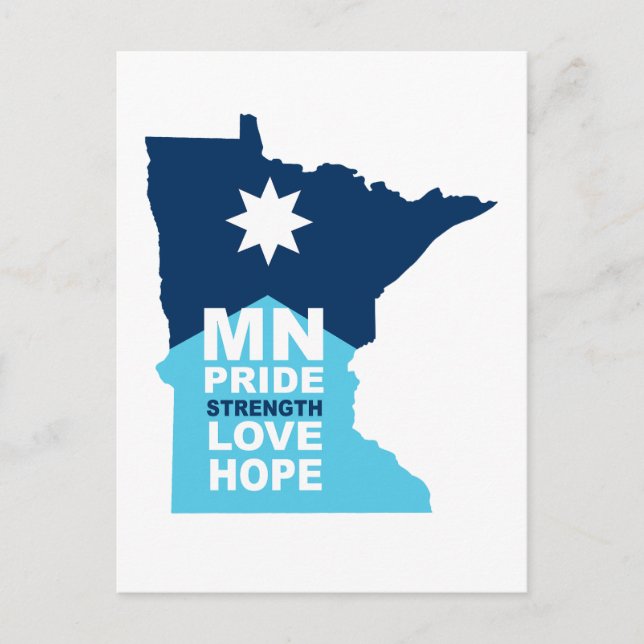 MN Strong  Postcard (Front)