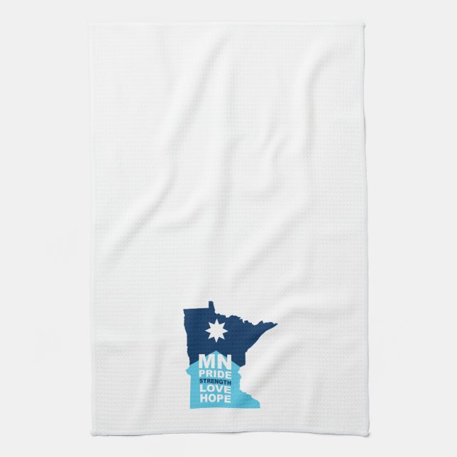 MN Strong  Tea Towel (Vertical)