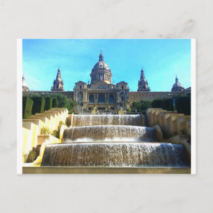 MNAC, (Art Museum) Barcelona, Spain Postcard