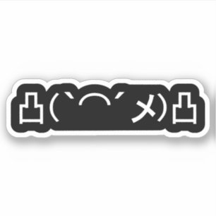 Mo' Angry Emoticon Japanese Kaomoji
