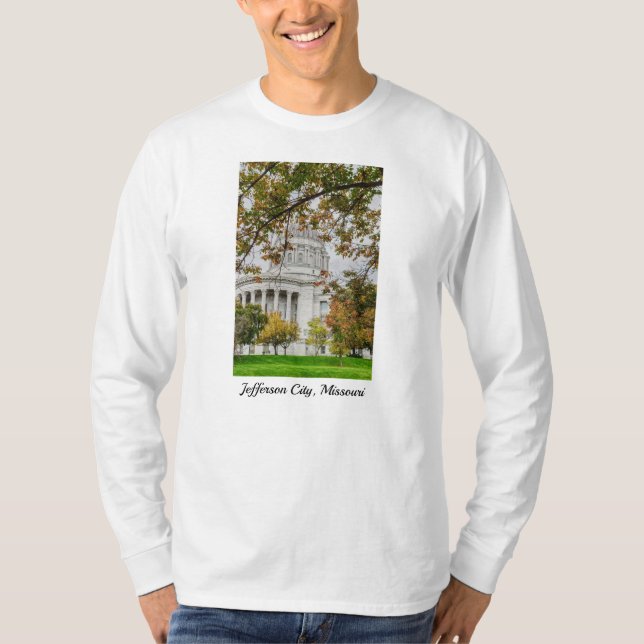 MO Capitol Autumn Long Sleeve T-Shirt (Front)