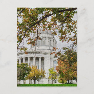 MO Capitol Autumn Postcard
