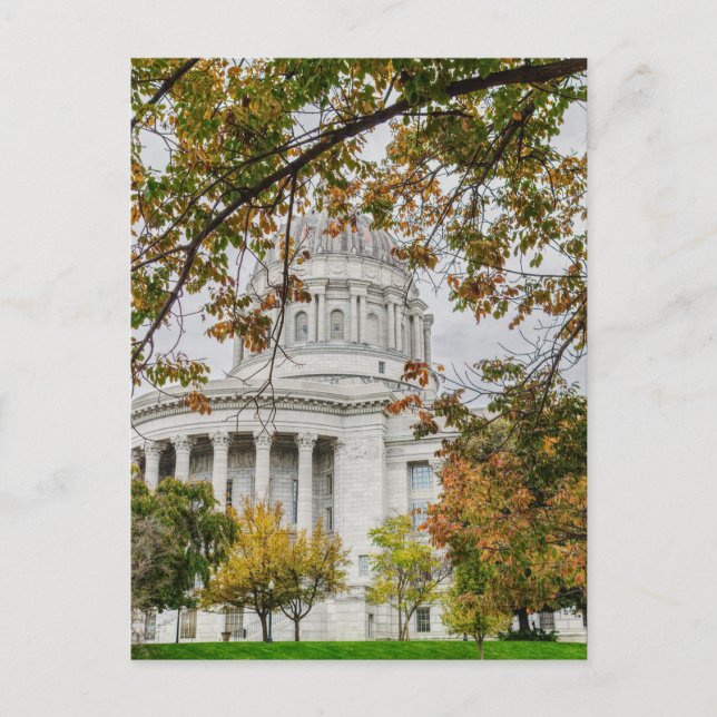 MO Capitol Autumn Postcard (Front)