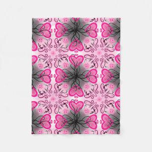 "Mo Limn Twa" Said the Spider to the Deer Fleece Blanket