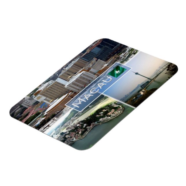 MO Macau - Downtown - Magnet (Left Side)