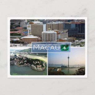 MO Macau - Postcard