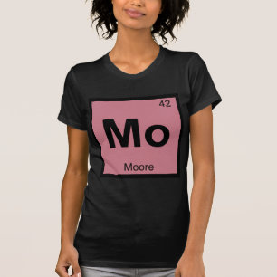 Mo - Moore Oklahoma Chemistry Periodic Table T-Shirt