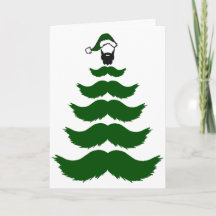 Mo Mustache Christmas Tree Beard Green Mustache