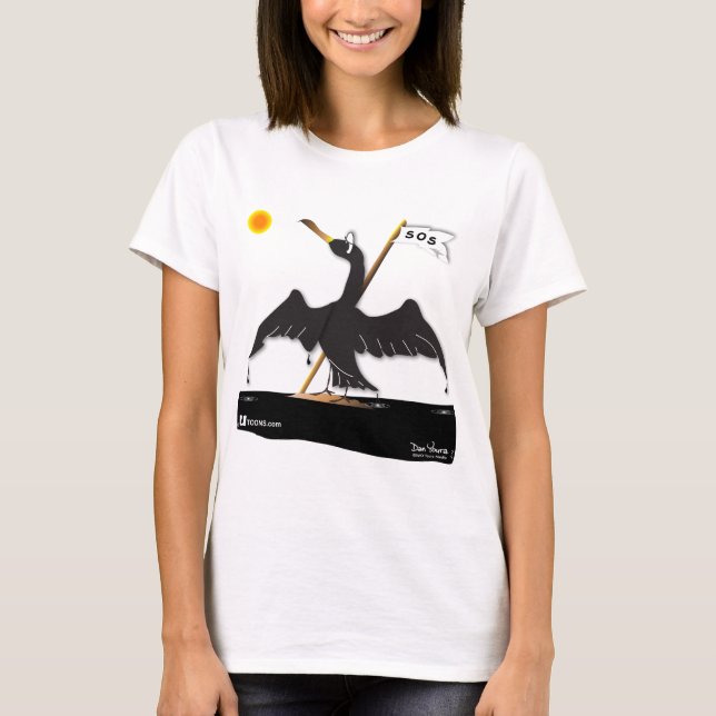 Mo the Cormorant T-Shirt (Front)