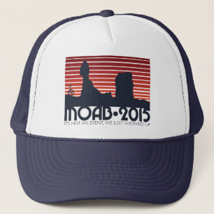 MOAB 2015 RED v3 Trucker Trucker Hat
