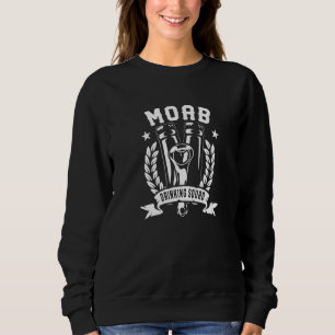Moab Drinking Squad Utah Beer Ut Booze Craft Beer Sweatshirt