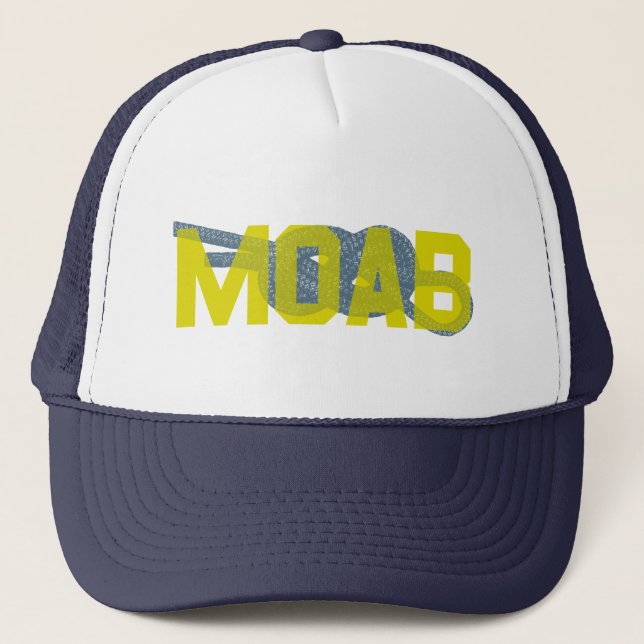 Moab Figure 8 Climbing Trucker Hat (Front)
