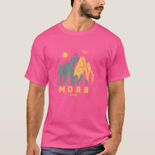 Moab Mountains Utah Hiking Outdoors Vintage T-Shirt
