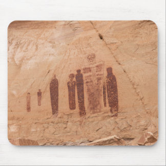 Moab Rock Art the Great Gallery Mouse Mat