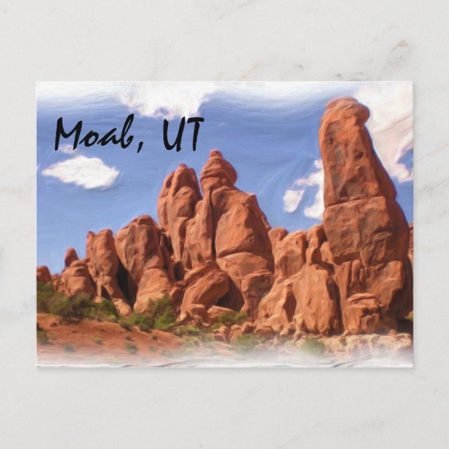 Moab, UT postcard (Front)